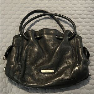 Cole Haan Black Leather Shoulder Bag
